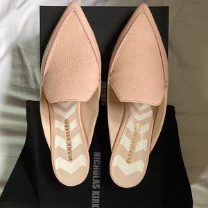 Nicholas Kirkwood Beya Pointed Toe Loafer Mules